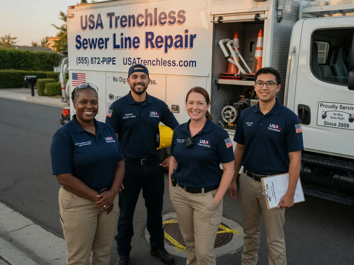 Sewer Line Repair company in Check, VA